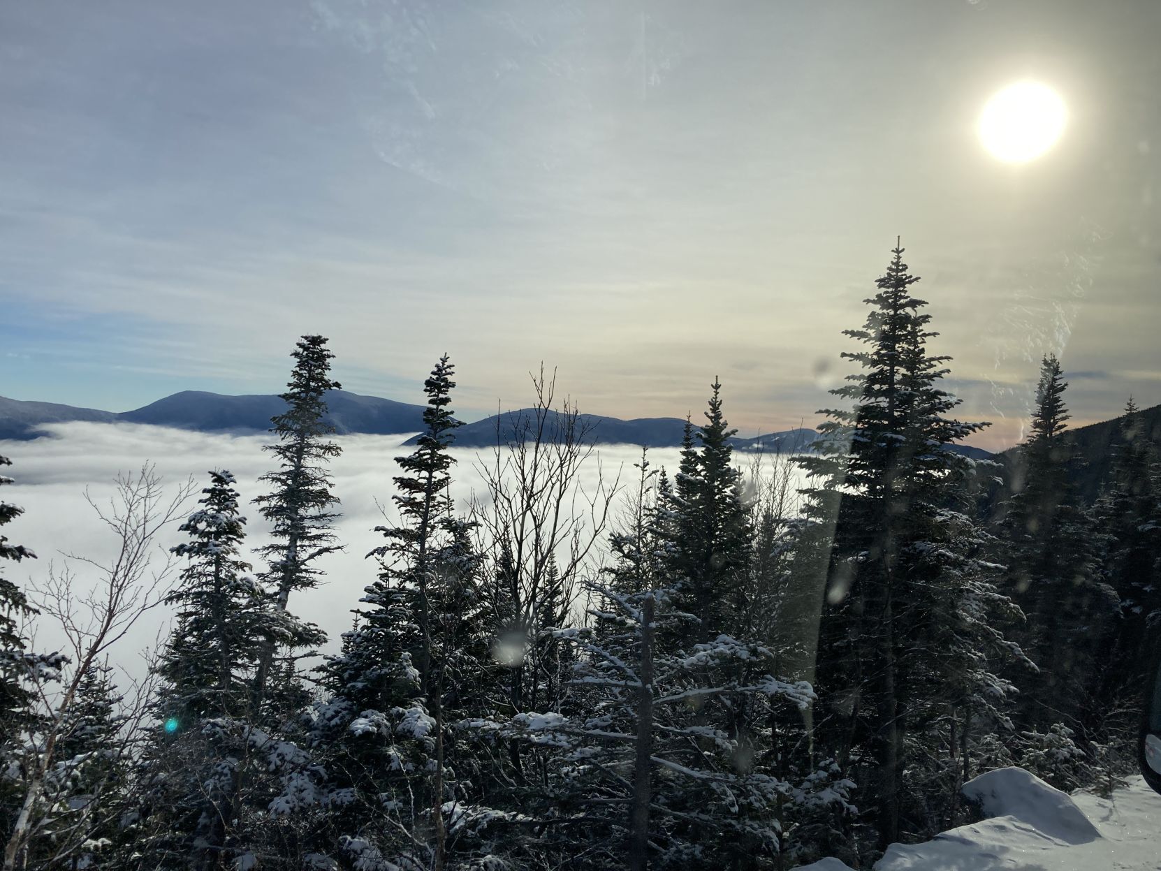 The view from halfway